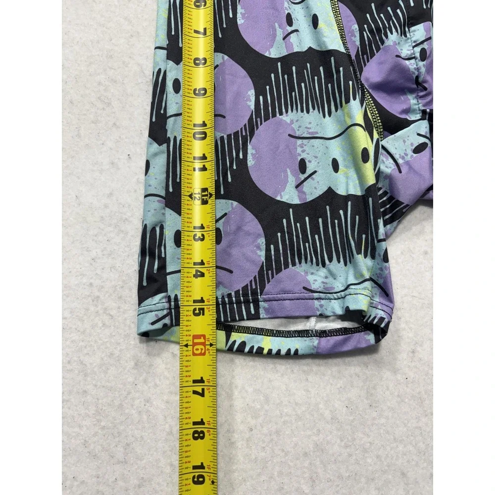 Rue21 Boxer Briefs Mens Medium Multicolor Drip Smiley Face Graphic Print Stretch